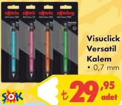 ROTRİNG VİSUCLİCK VERSATİL KALEM • 0,7 MM ROTRİNG VİSUCLİCK VERSATİL KALEM • 0,7 MM